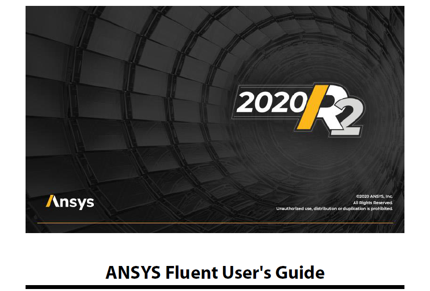 Fluent2020R2用户手册(英文版)